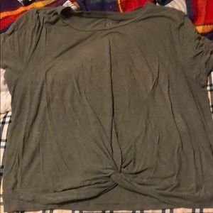 Olive green shirt